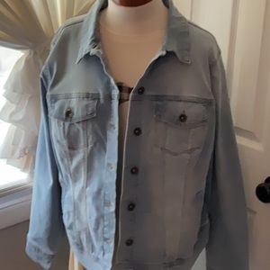 CHAPS Ralph Lauren Women’s Plus Denim Jacket 1XL $100 NWT LAST ONE